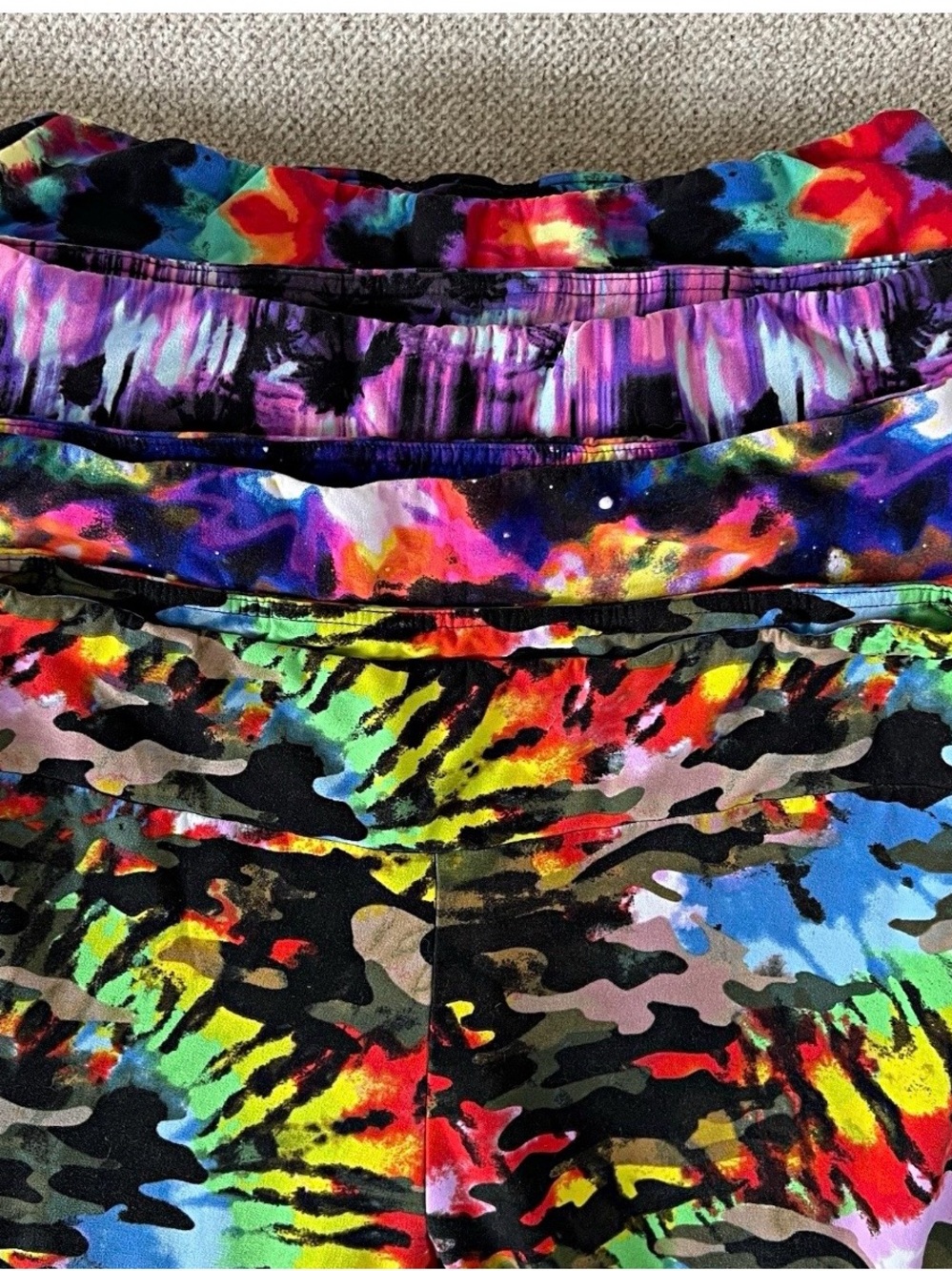 Bundle of 4 No Boundaries Women XL Leggings Soft Stretch Multi Color Lot